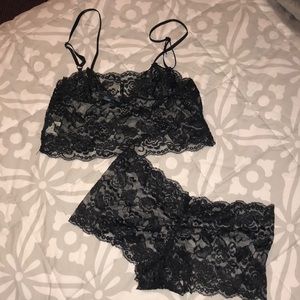 Black Lingerie Set